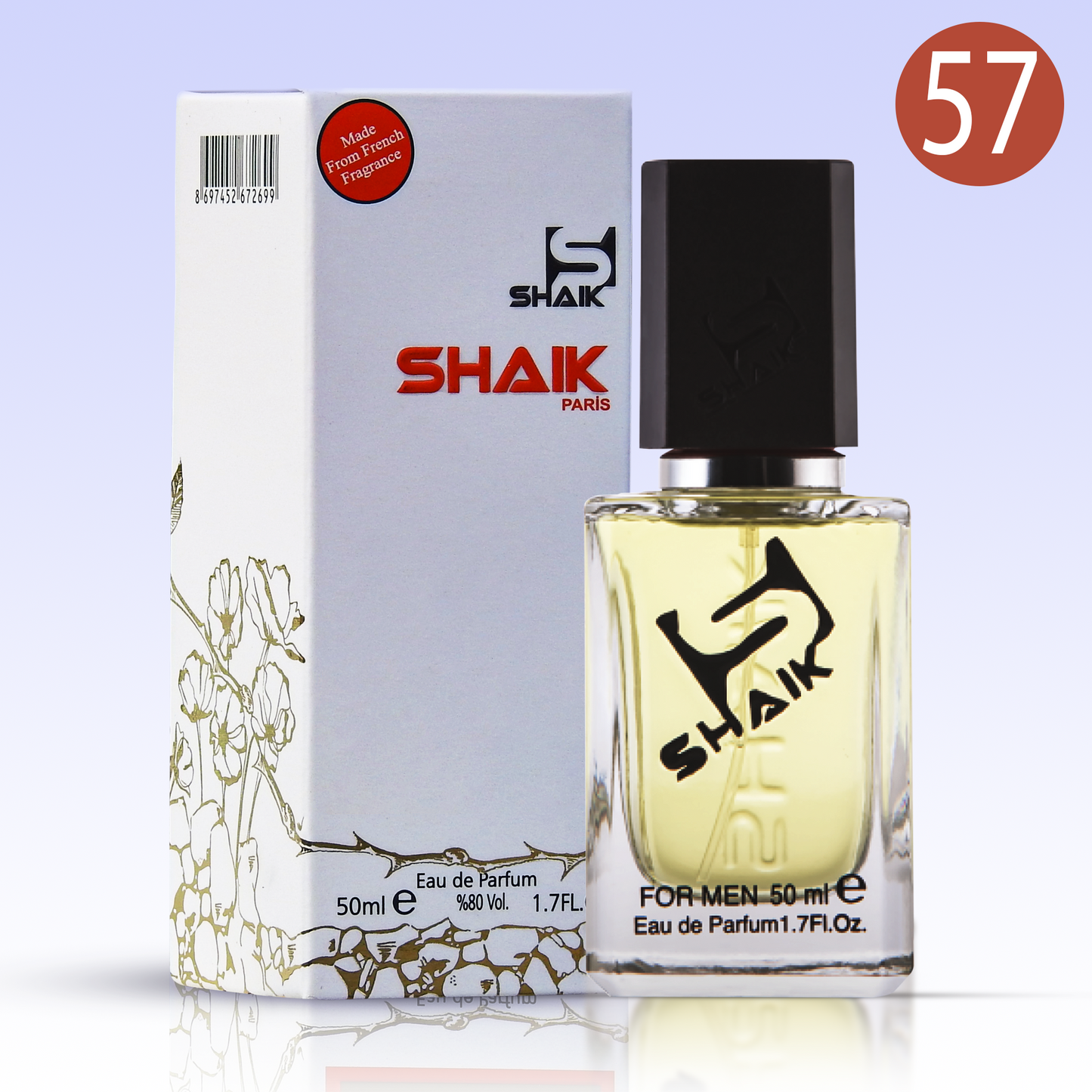 Shaik - 57 - White Musk, Nutmeg, Orange - Shaik Perfume