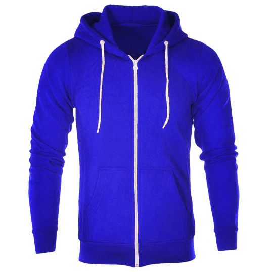 Blue Hoodie Jacket