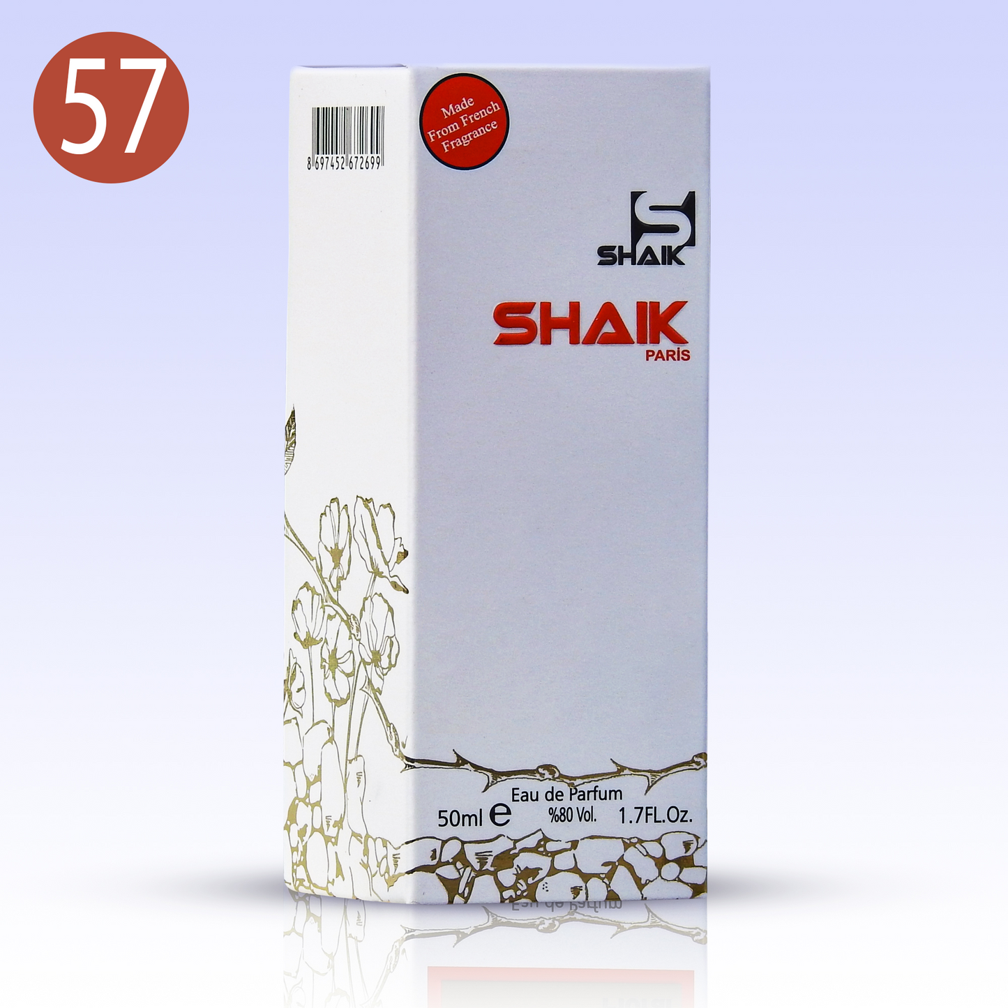 Shaik - 57 - White Musk, Nutmeg, Orange - Shaik Perfume